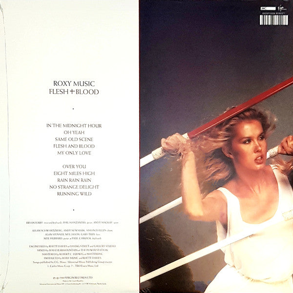 Roxy Music : Flesh + Blood (LP, Album, Ltd, RE, Red)