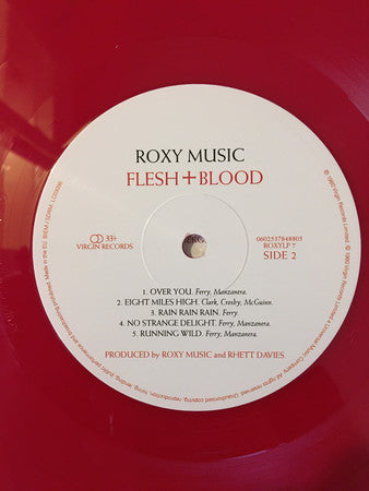 Roxy Music : Flesh + Blood (LP, Album, Ltd, RE, Red)