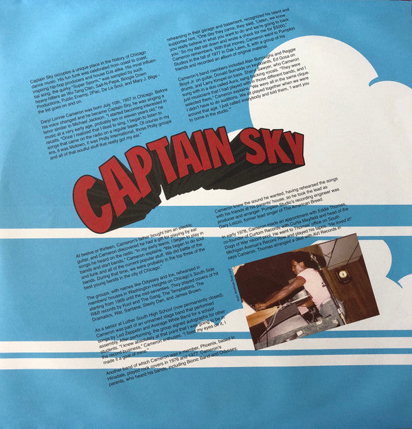 Captain Sky : The Adventures Of Captain Sky (LP, Album, RE)