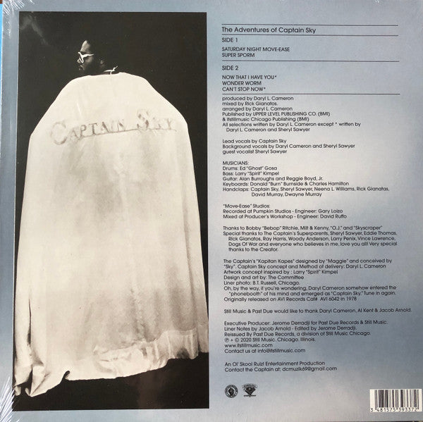 Captain Sky : The Adventures Of Captain Sky (LP, Album, RE)