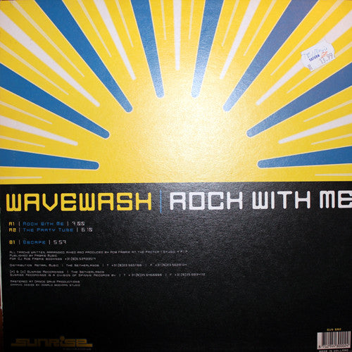 Wavewash : Rock With Me (12")