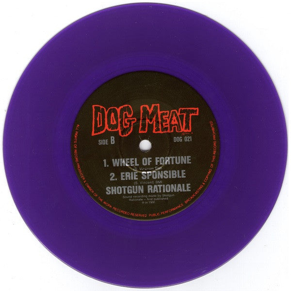 Shotgun Rationale : Time Is Mine (7", EP, Pur)