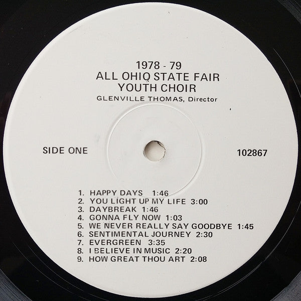 All-Ohio State Fair Youth Choir* : 1978-1979 (LP)