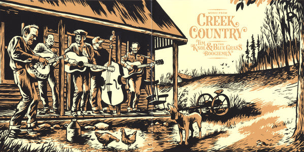 Tim Knol & Blue Grass Boogiemen : Music From Creek Country (10", Album)