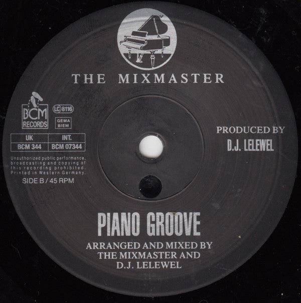 The Mixmaster : Grand Piano (7", Single, Bla)