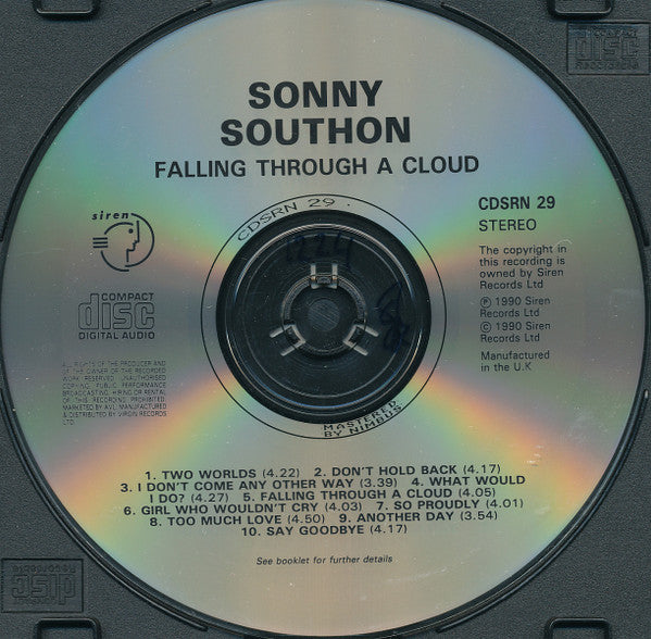 Sonny Southon : Falling Through A Cloud (CD, Album)