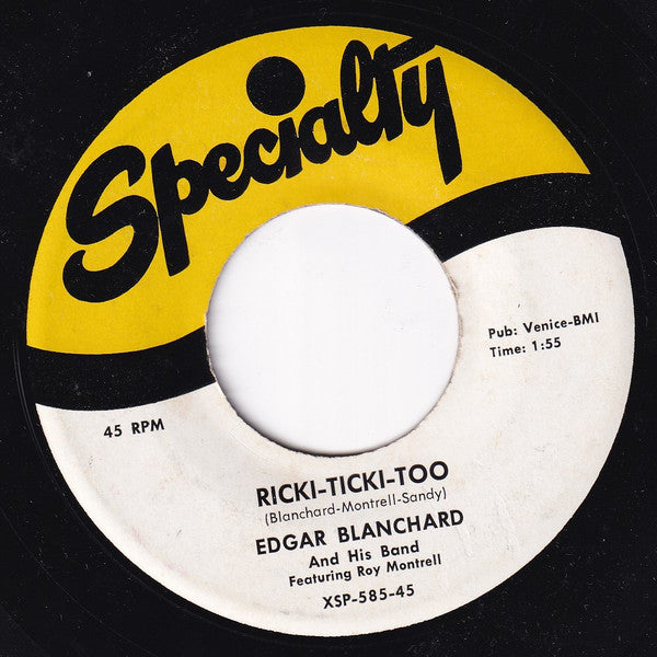 Edgar Blanchard And His Band : Mr. Bumps / Ricki-Ticki-Too (7", Single)