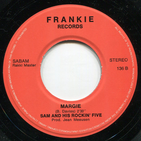Sam & His Rocking Five : Marie (7")
