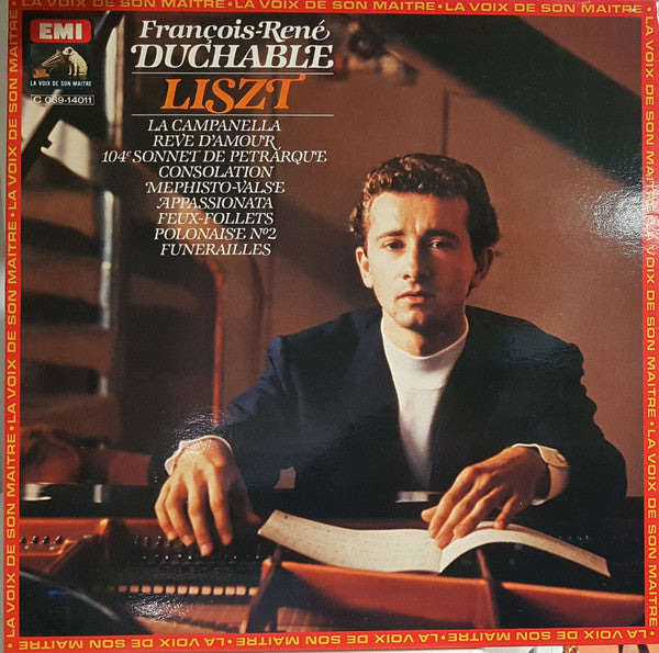 François-René Duchâble : Liszt (LP, RE)
