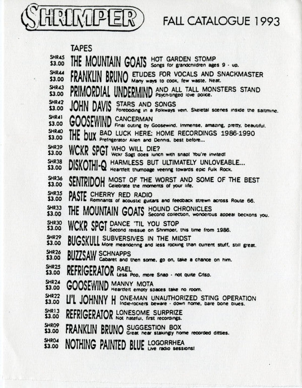 John Davis (2) : R.I.P. D.I.Y. (7", EP)