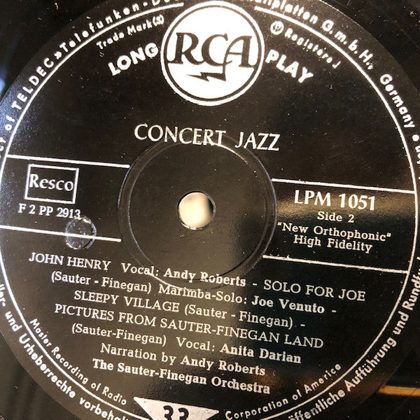 Sauter-Finegan Orchestra : Concert Jazz (LP)