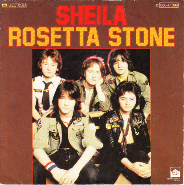 Rosetta Stone (2) : Sheila (7", Single)