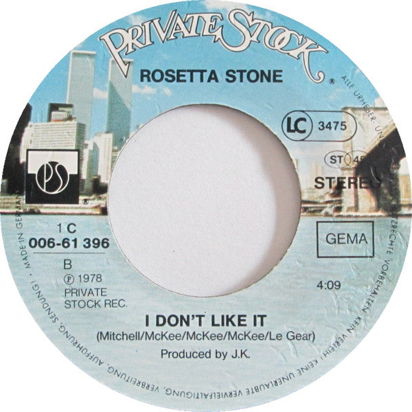 Rosetta Stone (2) : Sheila (7", Single)