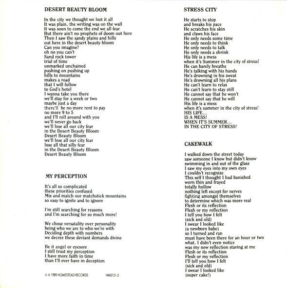 Nice Strong Arm : Stress City (CD, Album)