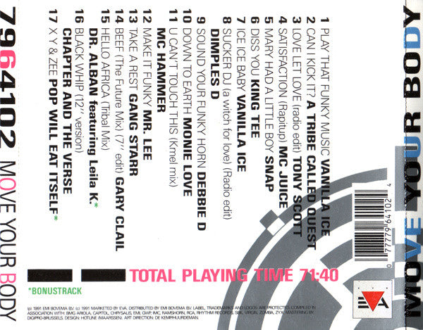 Various : Move Your Body (CD, Comp)