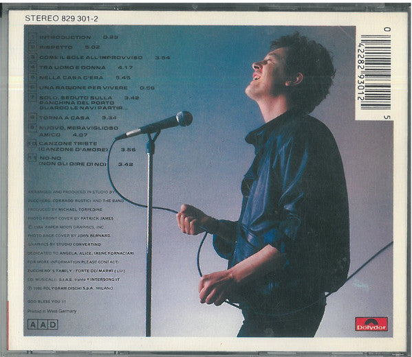 Zucchero : Rispetto (CD, Album)