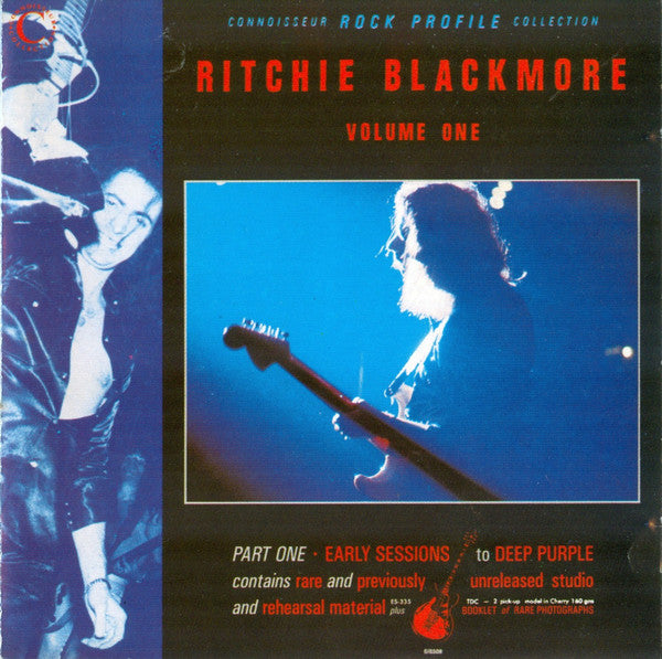 Ritchie Blackmore : Connoisseur Rock Profile Collection Volume One (CD, Comp)