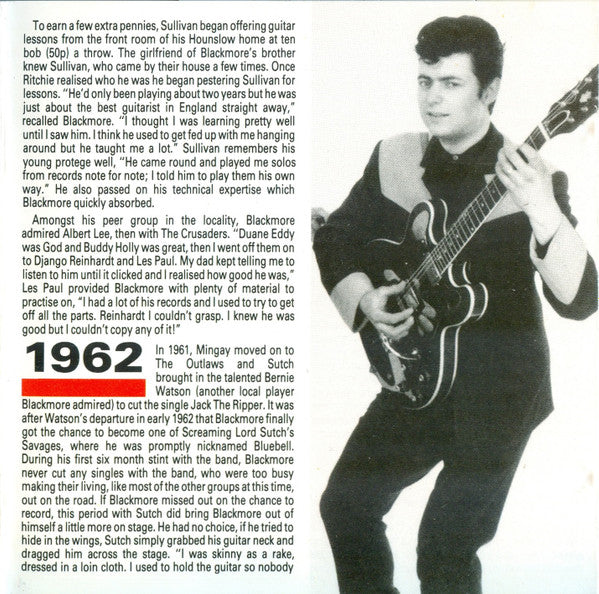 Ritchie Blackmore : Connoisseur Rock Profile Collection Volume One (CD, Comp)