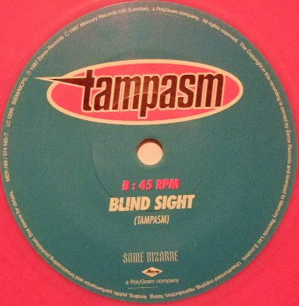 Tampasm : Darling Self Destruct (7", Single, Ltd, Pin)