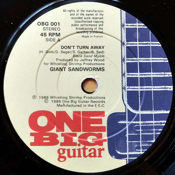 Giant Sandworms : Don't Turn Away (7")
