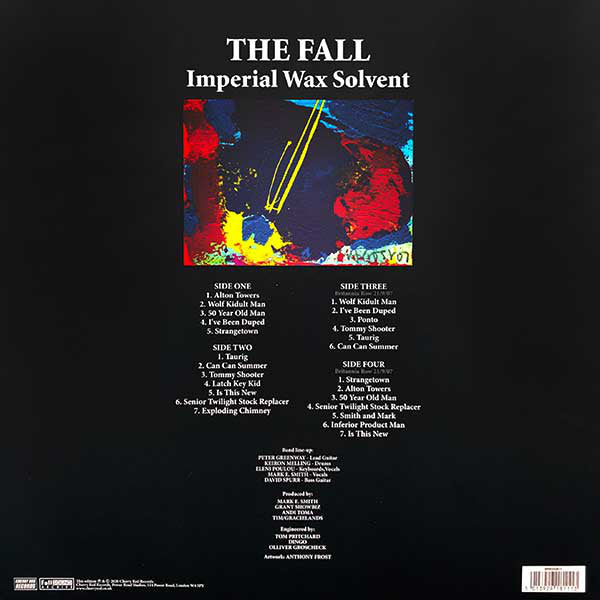 The Fall : Imperial Wax Solvent (Ltd, RM, Gre + LP, Album, RE + LP)