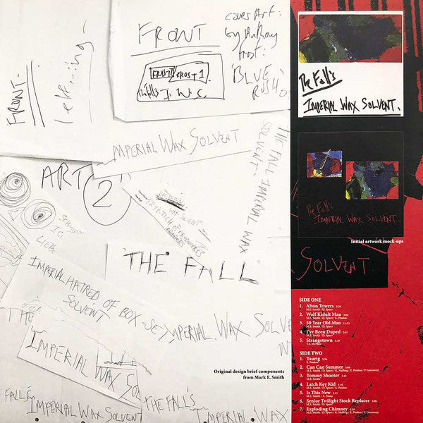 The Fall : Imperial Wax Solvent (Ltd, RM, Gre + LP, Album, RE + LP)