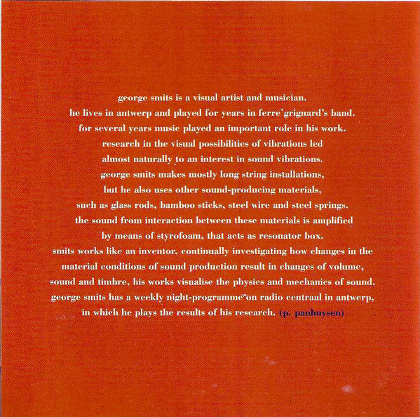 George Smits : Zbolk Night Radio (CD, Album)