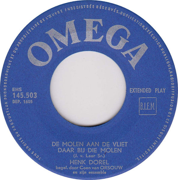 Henk Dorel, Sonja Oosterman : Een Molengroet (7", EP)