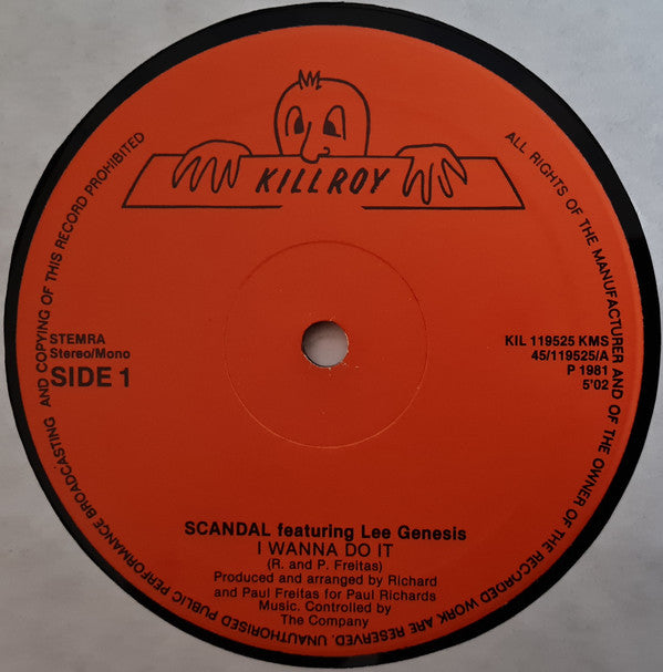 Scandal (2) Featuring Lee Genesis : I Wanna Do It (12")