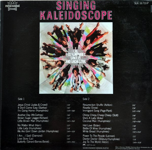 Les Humphries Singers And Orchester Les Humphries : Singing Kaleidoscope (LP)