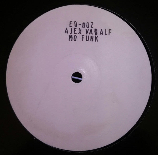 Alex van Alff : Mo Funk (12", Promo, W/Lbl)