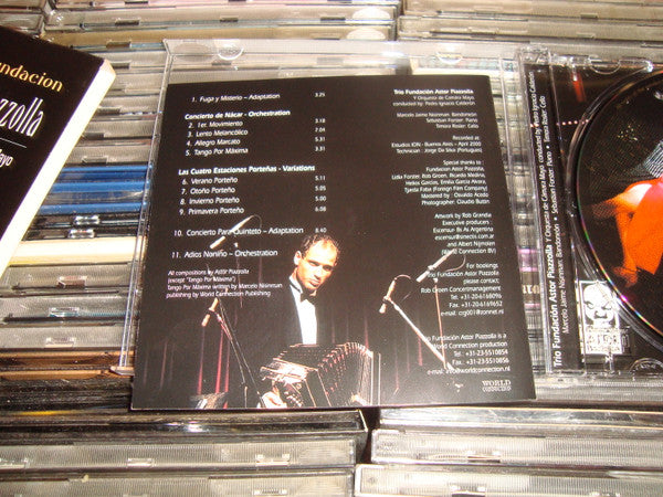 Trio Fundacion / Orquestra De Cámara Mayo : Astor Piazzolla Nacar (CD, Album)