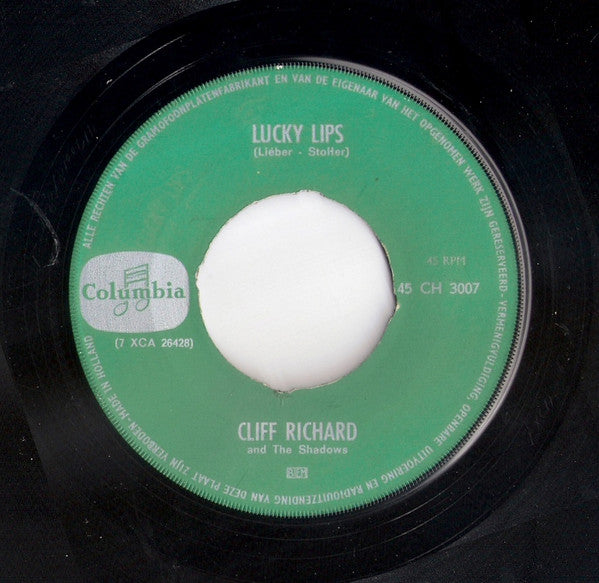 Cliff Richard : Lucky Lips (7", Single)