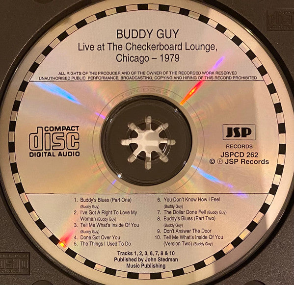 Buddy Guy : Live At The Checkerboard Lounge, Chicago - 1979 (CD, Album, RE)