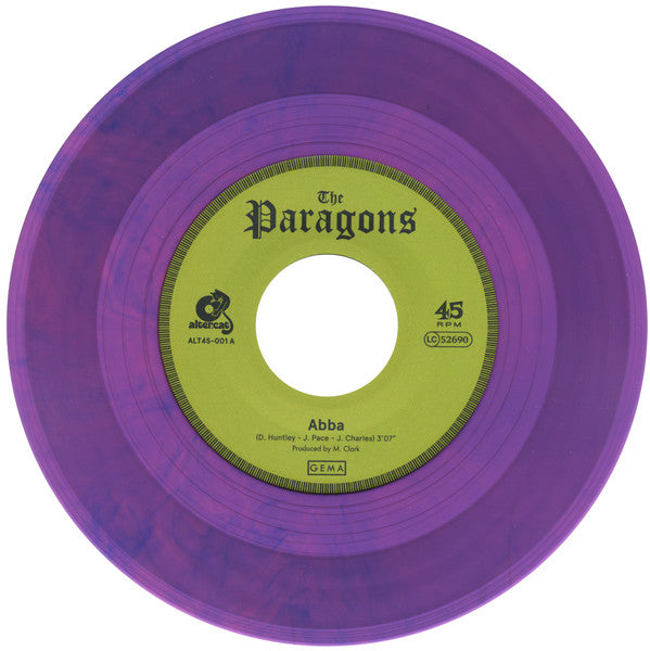 The Paragons (3) : Abba / Better Man Than I (7", Single, Ltd, Num, RE, Pur)