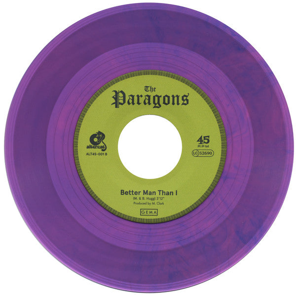 The Paragons (3) : Abba / Better Man Than I (7", Single, Ltd, Num, RE, Pur)