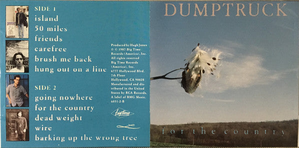 Dumptruck : For The Country (CD, Album)