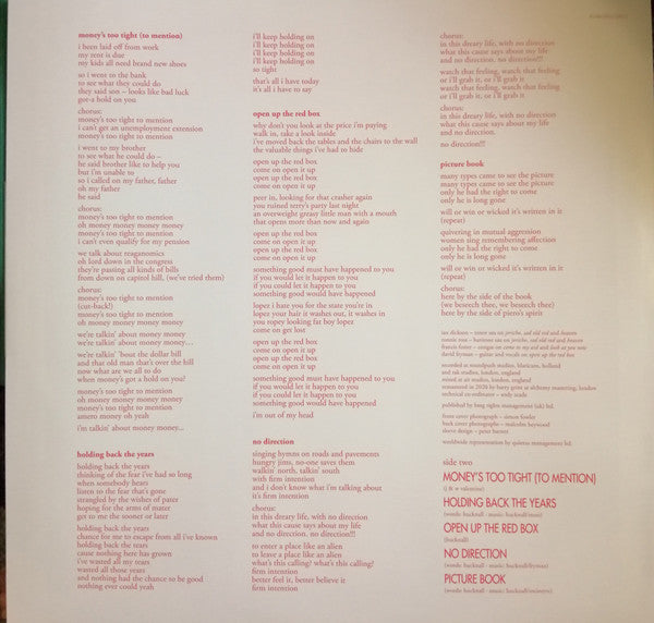 Simply Red : Picture Book (LP, Album, RE)