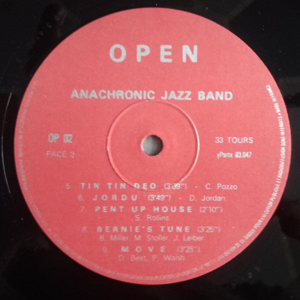 Anachronic Jazz Band : Anachronic Jazz Band (LP, Bro)
