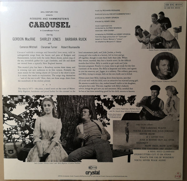 Rodgers & Hammerstein : Carousel (LP, Album, RE)