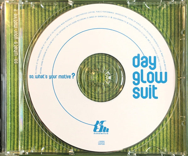 Day Glow Suit : So, What's Your Motive? (CD, Album)
