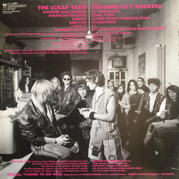 The Scrap Yard / Cologne City Rockers : Six Pack (LP)