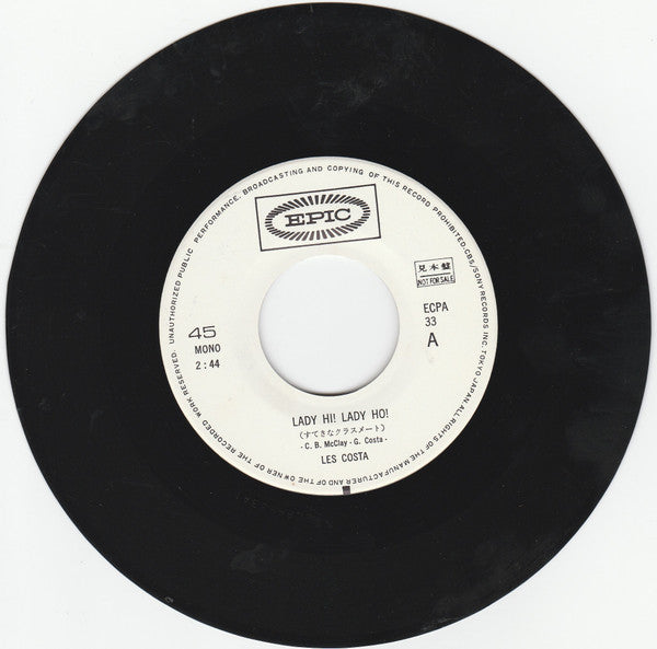 Les Costa : Lady Hi! Lady Ho! (7", Single, Mono, Promo)