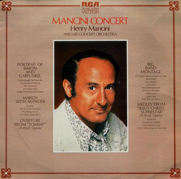 Henry Mancini And His Concert Orchestra* : Mancini Concert (LP, Album)
