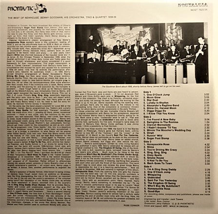 Benny Goodman : The Best Of Newhouse - Jerry Newhouse Presents Benny Goodman,His Orchestra, Trio & Quartet 1938-39 (2xLP, Album, Comp)