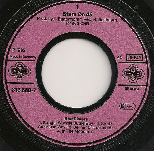 Stars On 45 : Proudly Presents The Star Sisters (7", Single)
