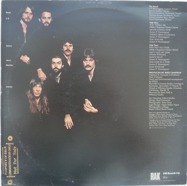 Exile (7) : Mixed Emotions (LP, Album)