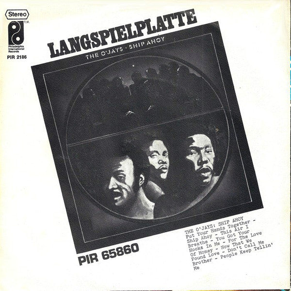 The O'Jays : For The Love Of Money (7", Single)