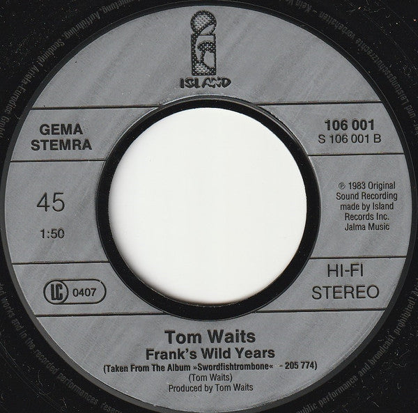 Tom Waits : In The Neighborhood (7", Single)