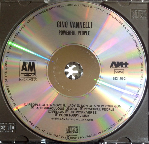 Gino Vannelli : Powerful People (CD, Album, RE)